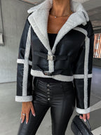 Faux Leather Jacket