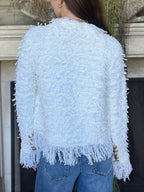 GABRIELLA | Elegant Jacket with Fringes, New Trend for a Refined Style and Daily Comfort