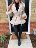Freya Coat with Belt
