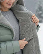 Clair | Puffer jacket lined with fleece