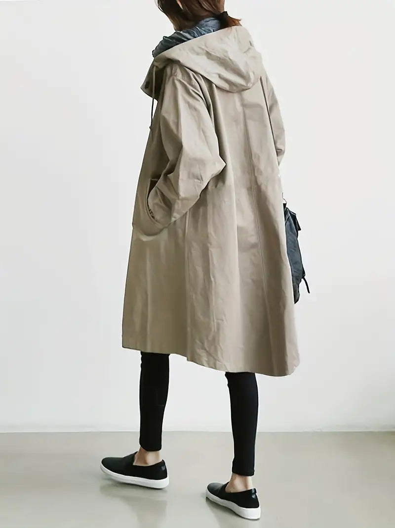 Lena – Women’s Waterproof Hooded Rain Jacket