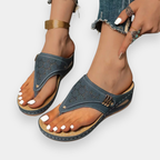 SONYA™ - ORTHOPEDIC WEDGE SPRING SANDALS