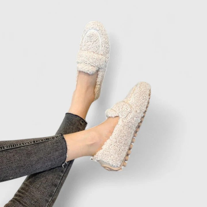 SOLANA - ORTHOPEDIC ELEGANT FUR LOAFERS