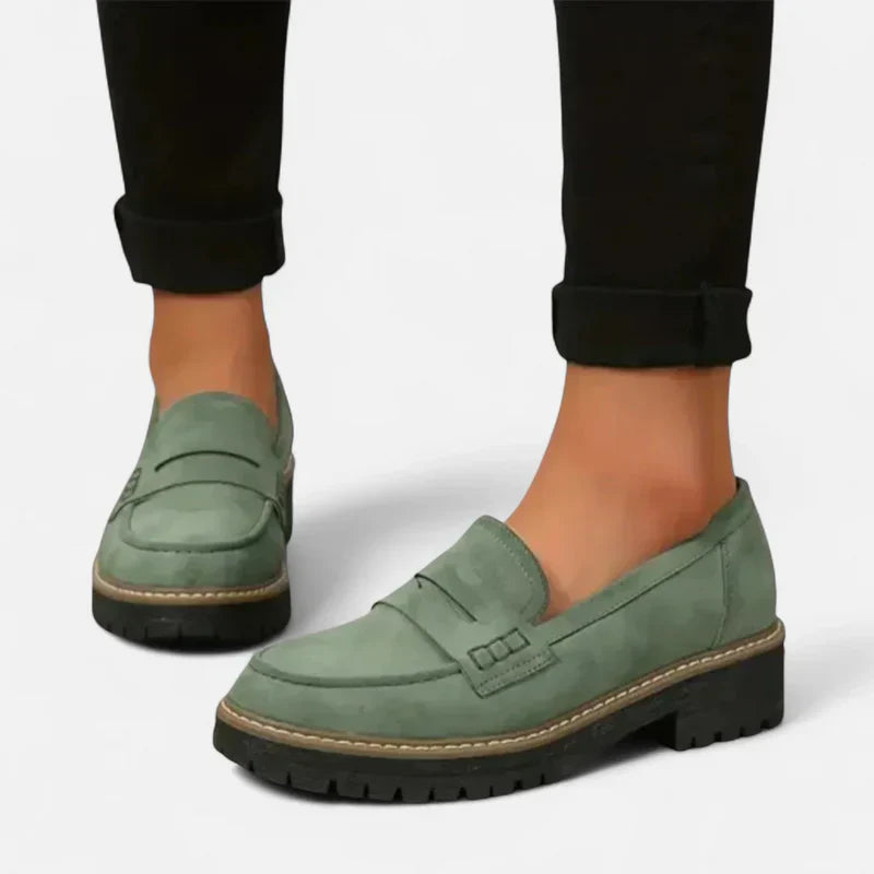 SERAPHINE - ORTHOPEDIC PLATFORM COURT LOAFERS