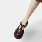 MARIANA PLATFORM LEATHER SHOES