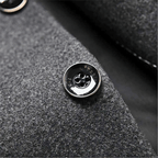 DAAN | Men's Slim Fit Jacket with Mandarin Collar and Timeless Elegance for Cold Days